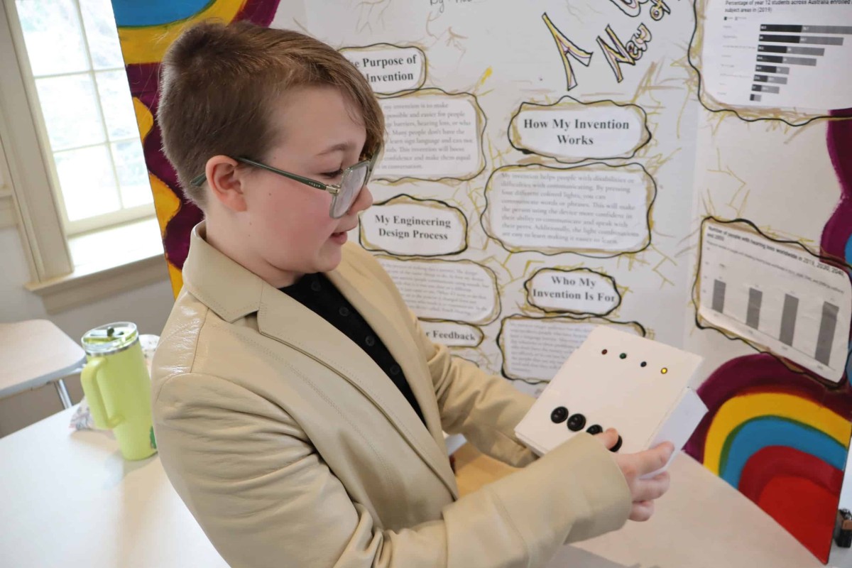 Young Inventors Put Empathy into Action at Lyme-Old Lyme Middle School