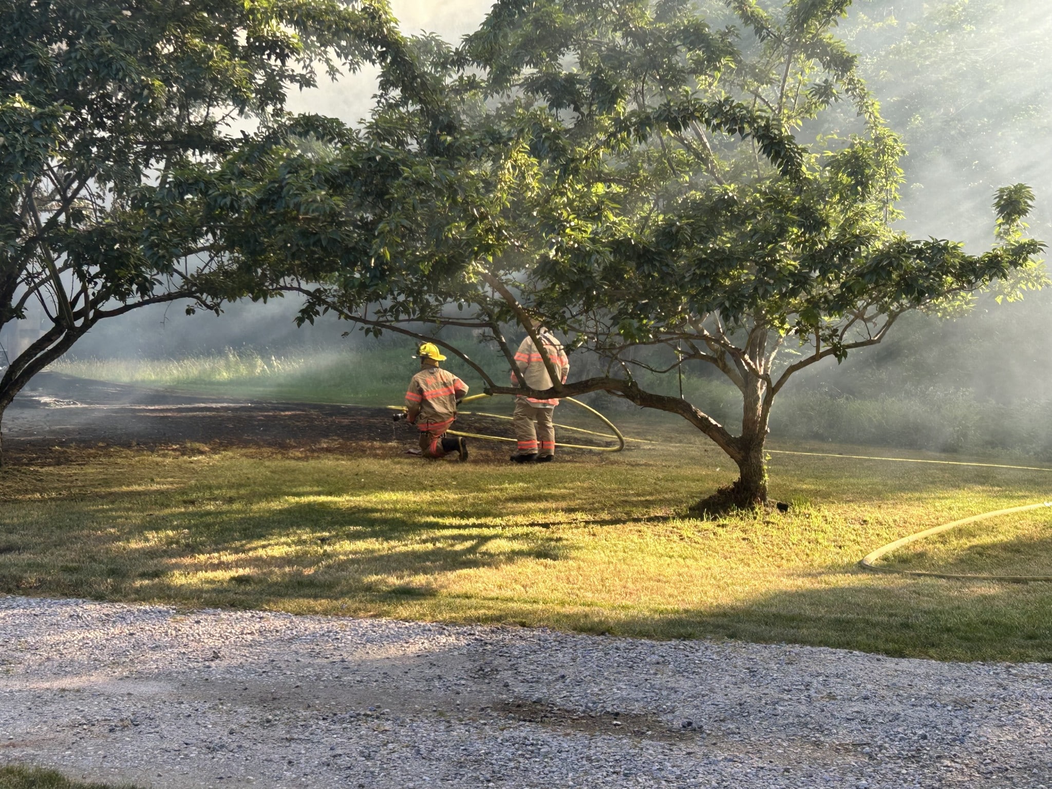 Buttonball Road Fire Destroys Detached Garage in Old Lyme – LymeLine.com